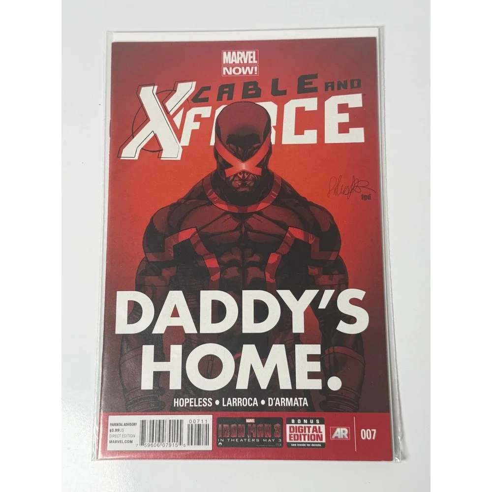 Marvel Now Cable and X-Force 7 Cyclops Daddys Home 2013 Marvel Comics